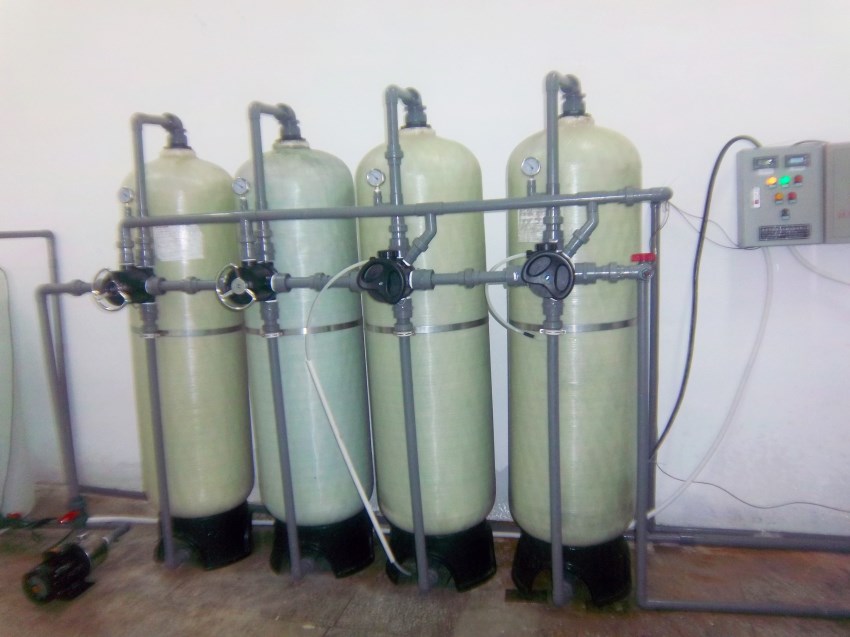 4T/H離子交換設備/陰陽離子交換器/工業離子交換純水機